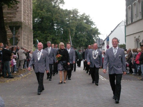 Ausmarsch in Richrath
